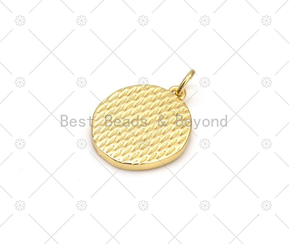 Enamel Colorful Lemon Slice Shape Pendant, sku#F1444
