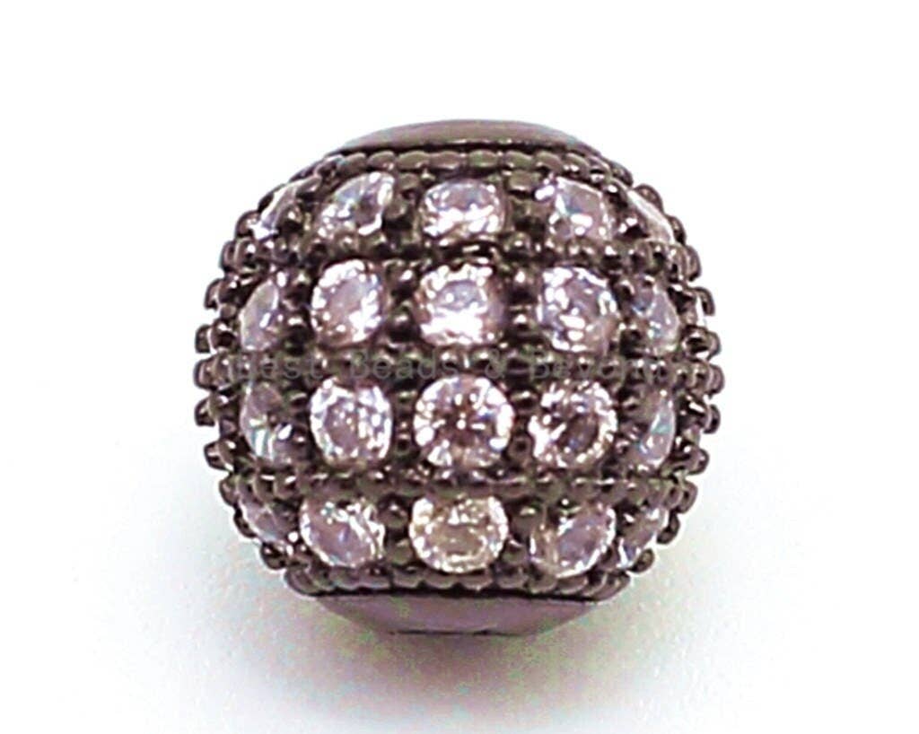 CZ Micro Pave Round Ball Bead, Cubic Zirconia Pave Beads, Shamballa Ball beads, CZ Pave Ball 4,6,8,10,12,16,18,24mm,sku#G306
