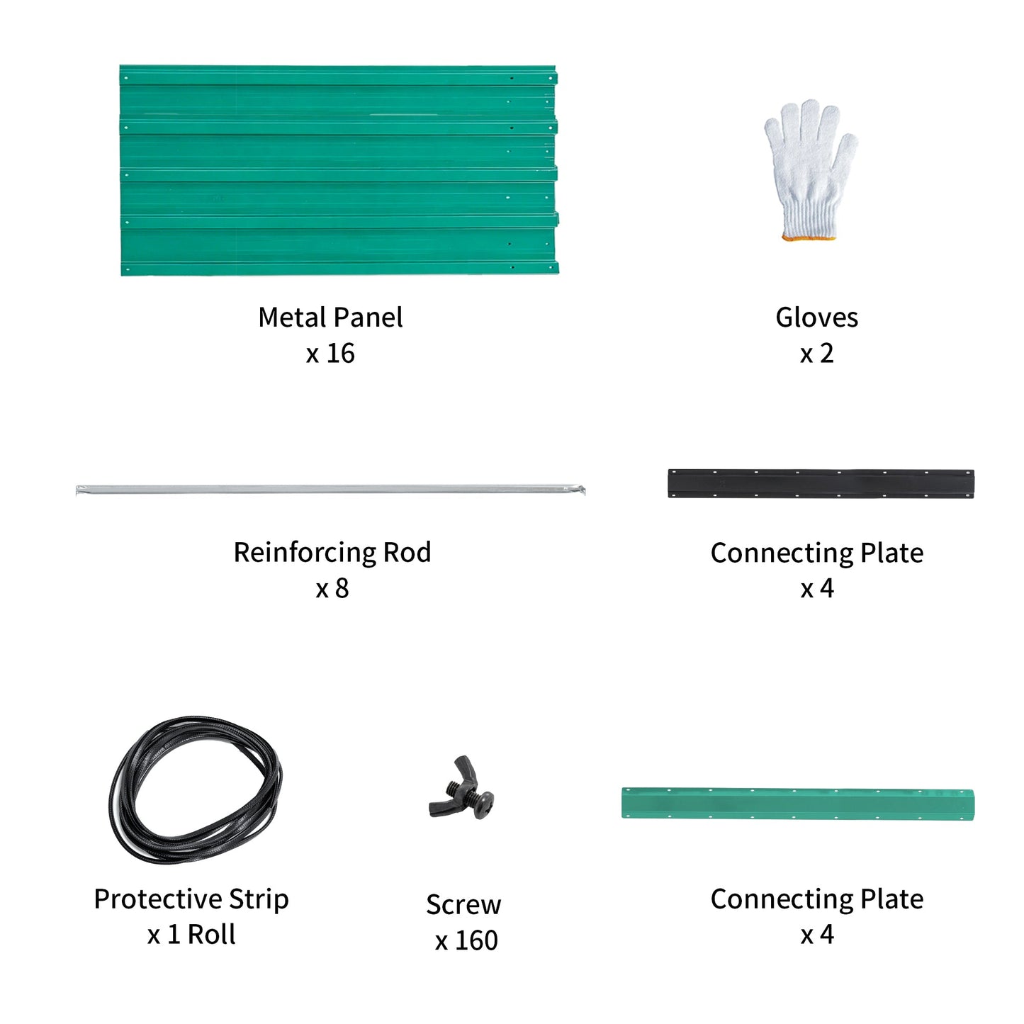 Raised Garden Bed Kit - Ergonomic Height Metal Planter Box
