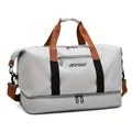 Sac de voyage pliable en nylon – Grande capacité, compartiment à chaussures – Hommes et femmes