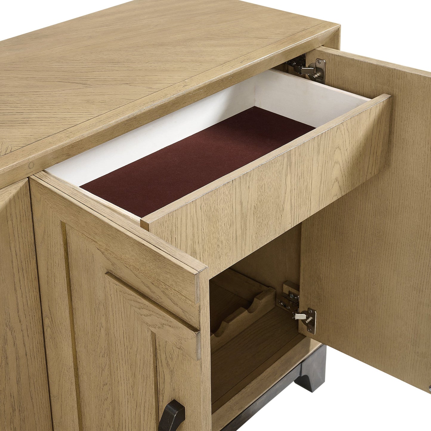 Caramel and Cocoa Sideboard