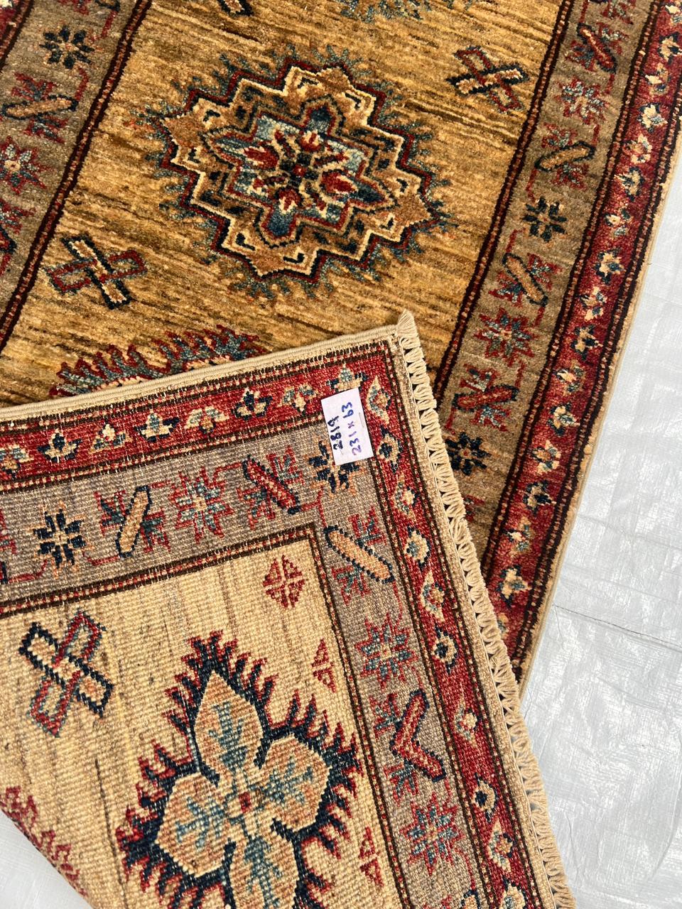 Hand-Knotted Sultanabad 100% Wool Rug Runner, 2' 1" x 7' 7"