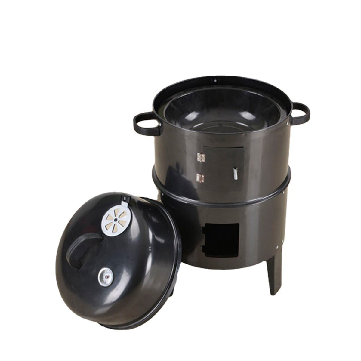 Outdoor Double-Layer Grill