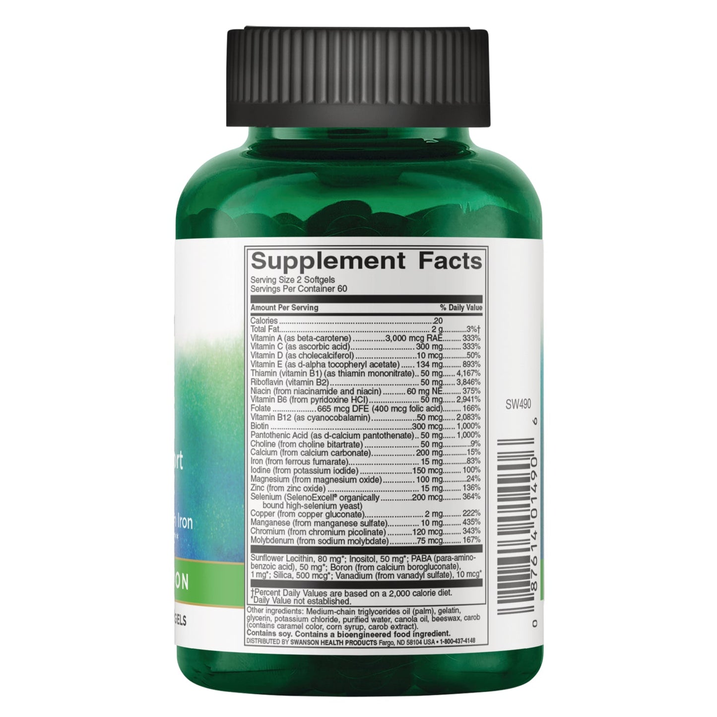 High Potency Multi with Iron +Immune Support