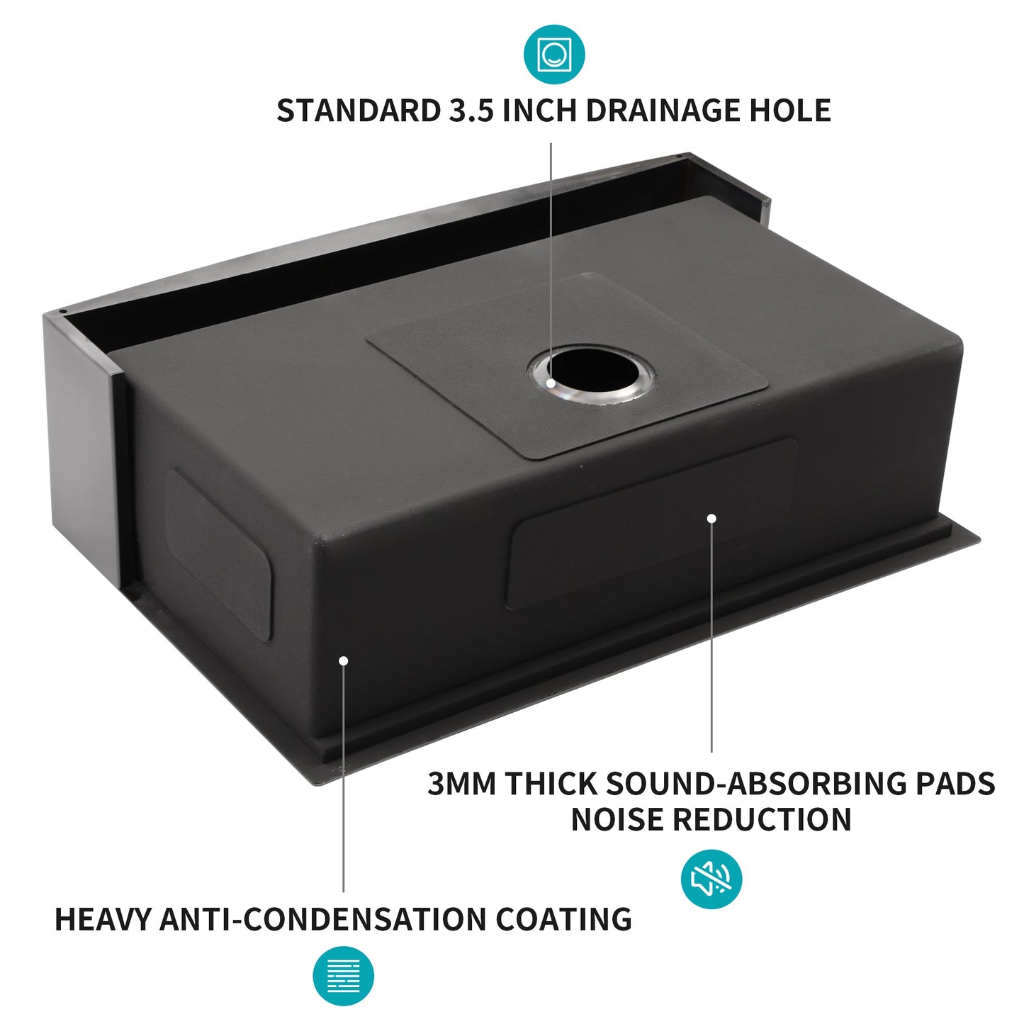 33" Kitchen Sink