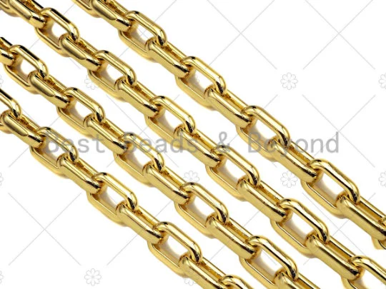 Enamel Chunky Oval link Chain, XL Enamel Oval link chain, E539