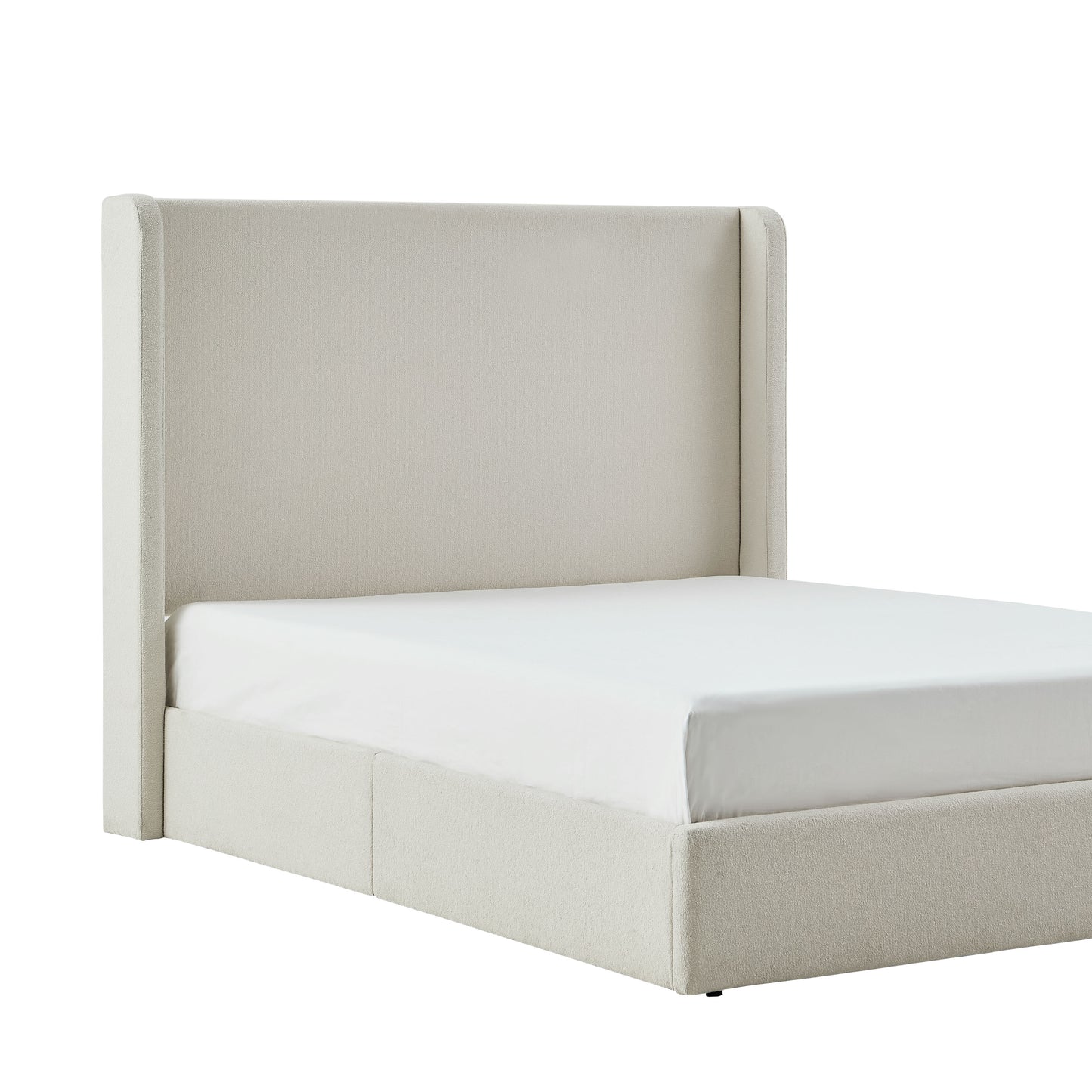Carmen Upholstered Wingback Bed Frame