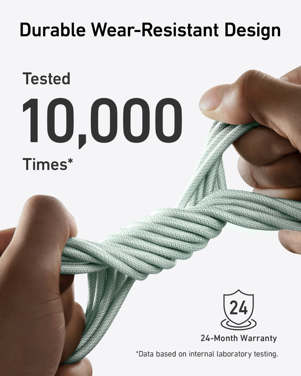 Câble USB-C vers USB-C (Bio-tressé) Anker <b>543</b>