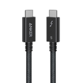 Anker Prime Thunderbolt 5 ケーブル (3.3 ft / 1.7 ft, 80 Gbps, 240W)