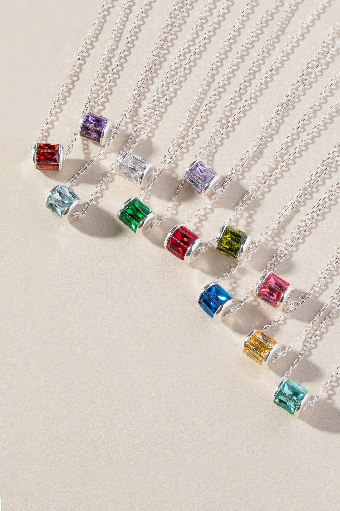 December Birthstone Precious Pendant Necklace