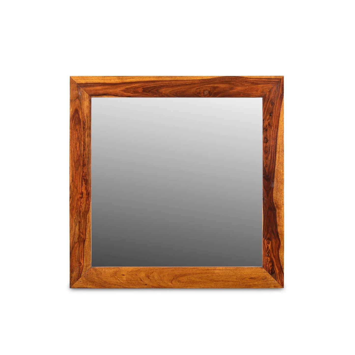 Agra Solid Sheesham Wood Mirror