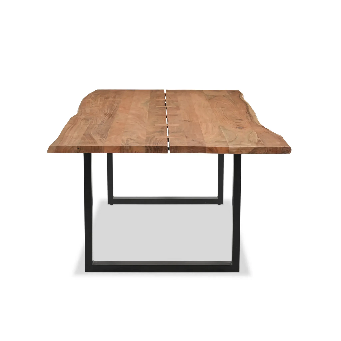 Athea Butterfly Natural live Edge Dining Table - 96"