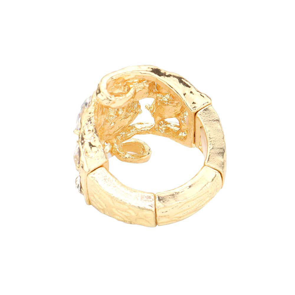 Multi Stone Stretch Ring