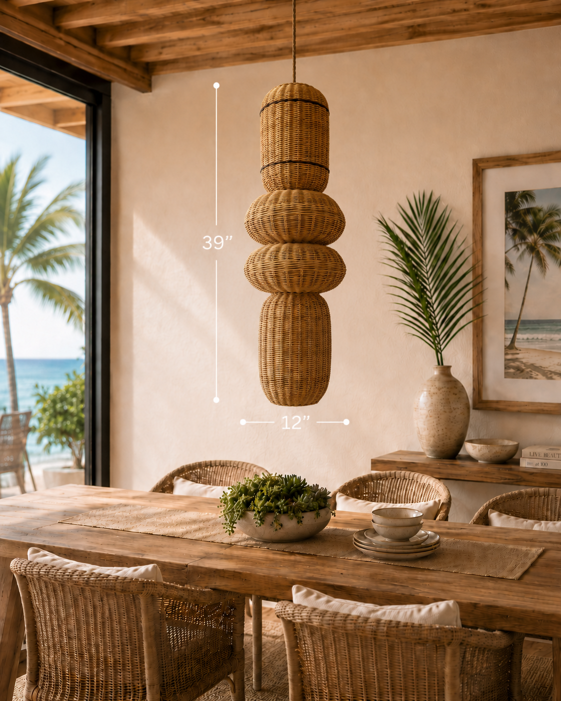 Island Stack Pendant