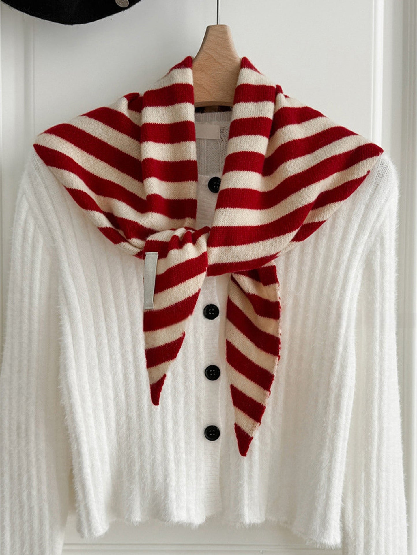 100% Australian Wool Functional Triangle Scarf