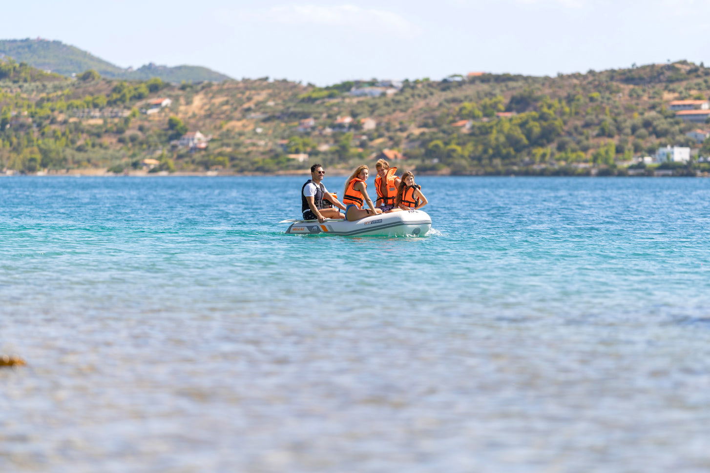 Aqua Marina A-DELUXE 3M With Wooden Deck Inflatable Speed Boat