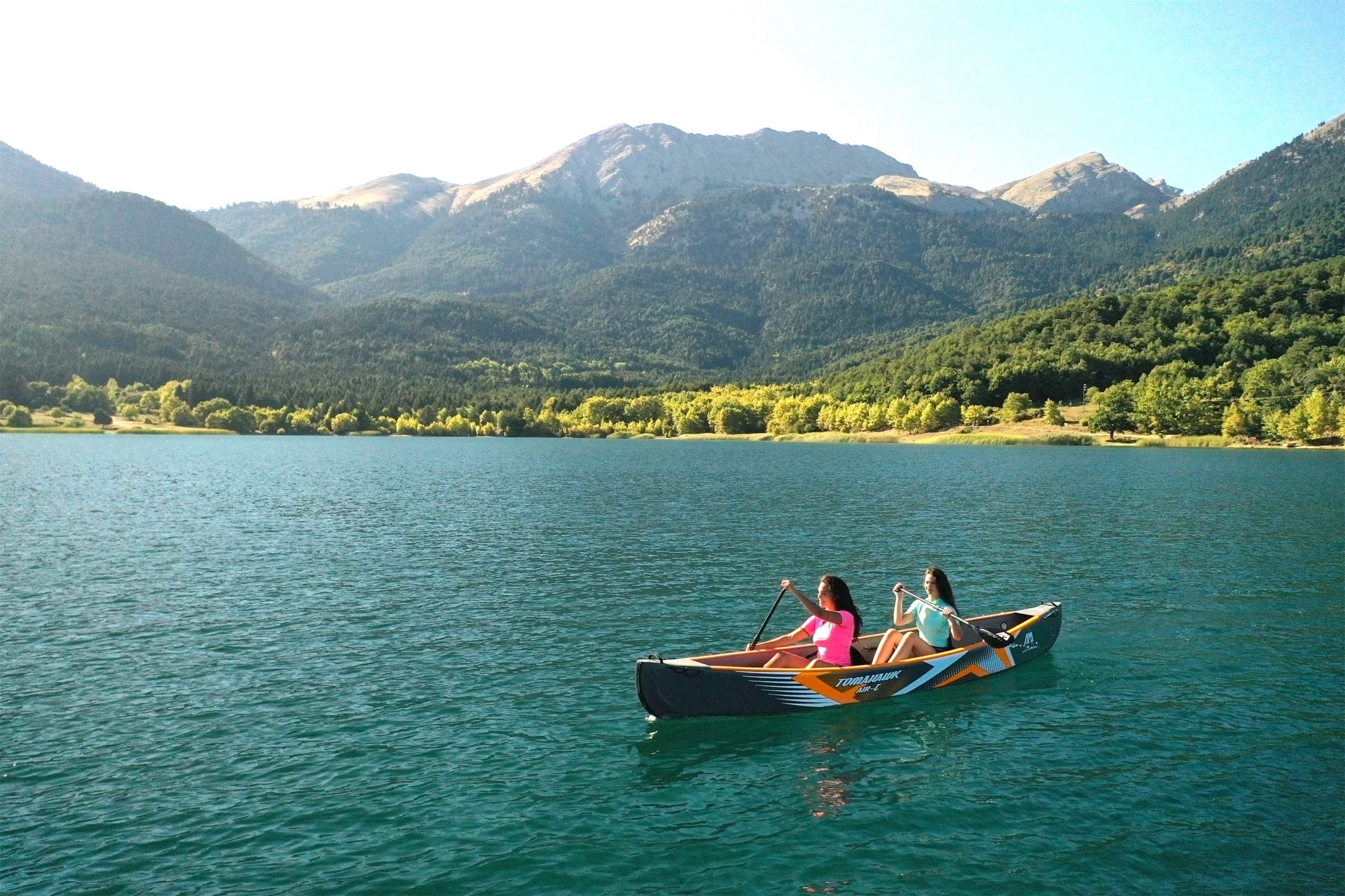 Kayaks / Canoës gonflables à haute pression Aqua Marina TOMAHAWK AIR-C 15'8" - Vitesse
