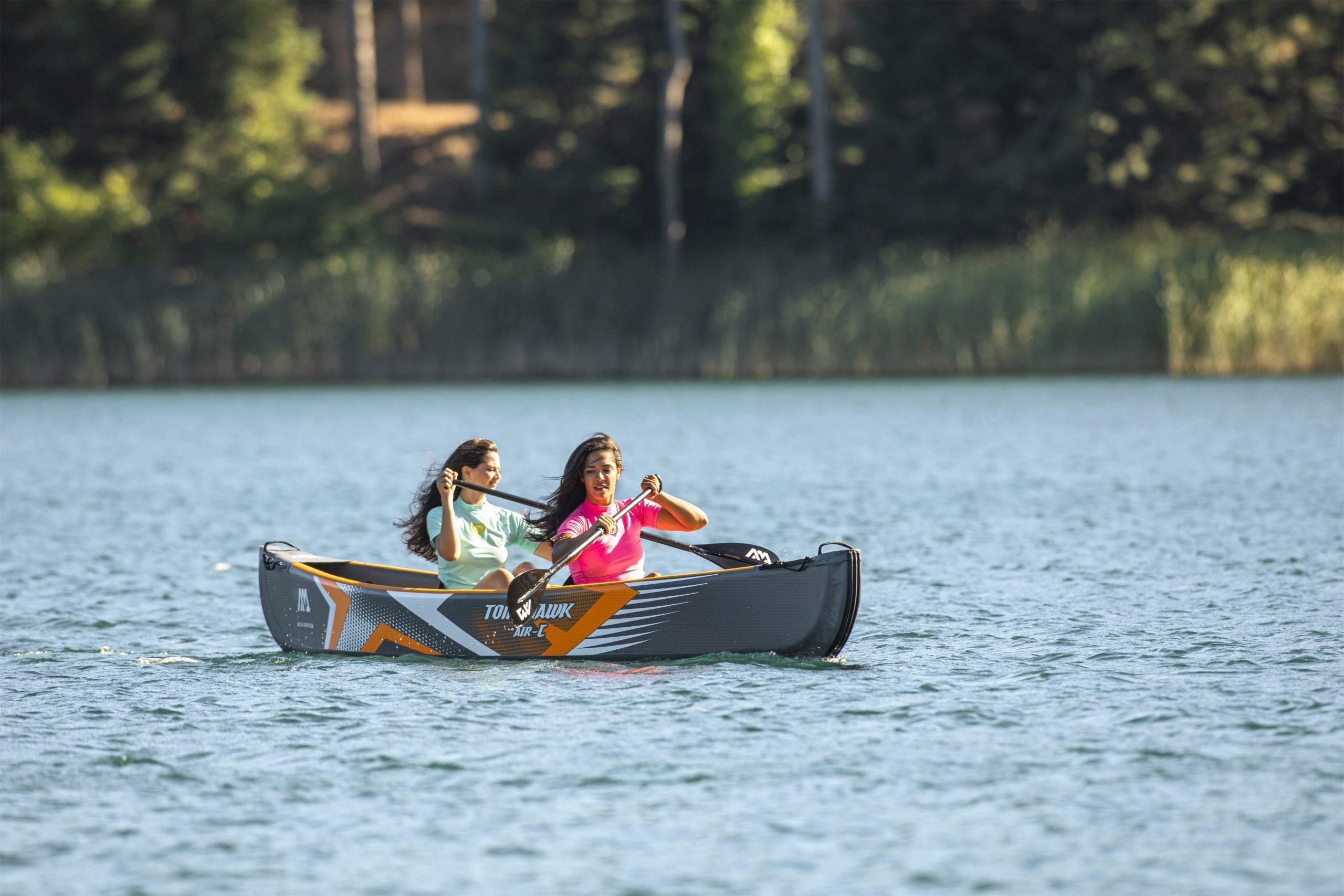 Kayaks / Canoës gonflables à haute pression Aqua Marina TOMAHAWK AIR-C 15'8" - Vitesse