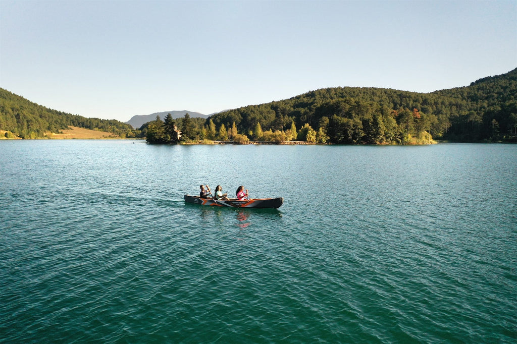 Kayaks / Canoës gonflables à haute pression Aqua Marina TOMAHAWK AIR-C 15'8" - Vitesse