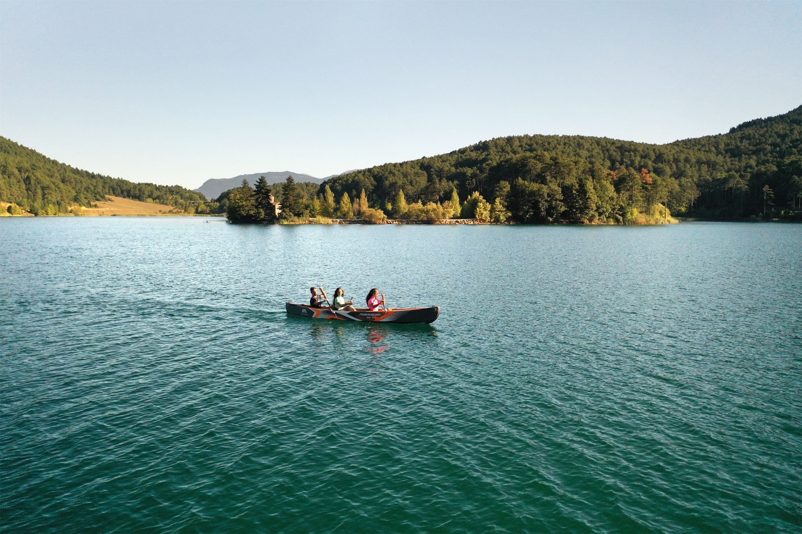 Kayaks / Canoës gonflables à haute pression Aqua Marina TOMAHAWK AIR-C 15'8" - Vitesse