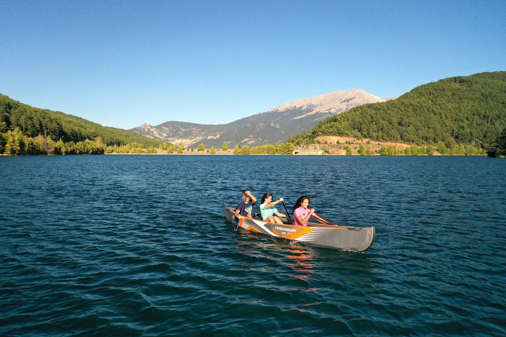 Kayaks / Canoës gonflables à haute pression Aqua Marina TOMAHAWK AIR-C 15'8" - Vitesse