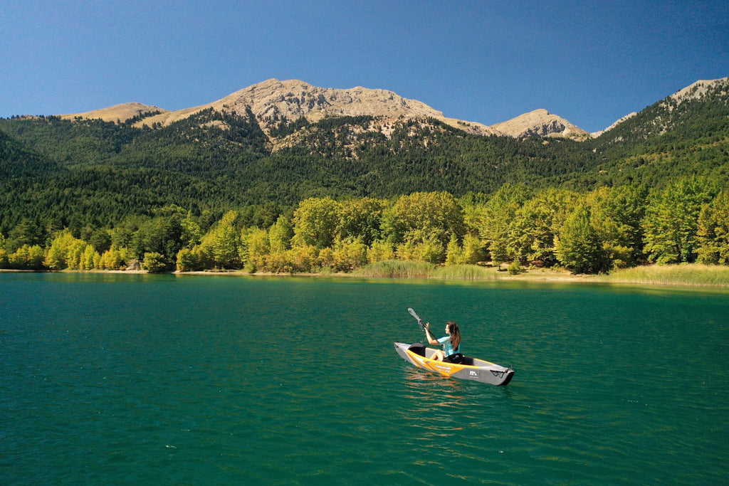 Aqua Marina TOMAHAWK AIR-K 12'4" Kayak / Canoë Gonflable Haute Pression Rapide