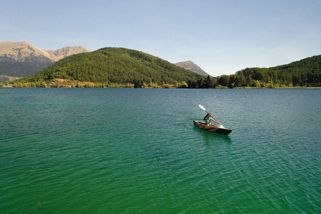 Aqua Marina TOMAHAWK AIR-K 12'4" Kayak / Canoë Gonflable Haute Pression Rapide