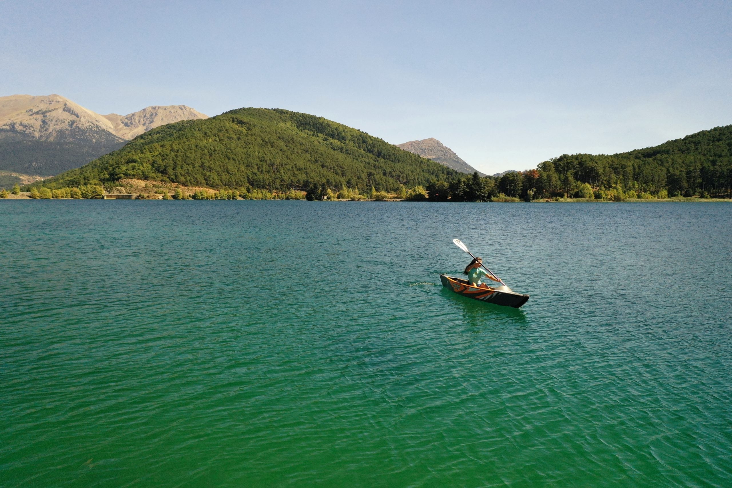 Aqua Marina TOMAHAWK AIR-K 12'4" Kayak / Canoë Gonflable Haute Pression Rapide