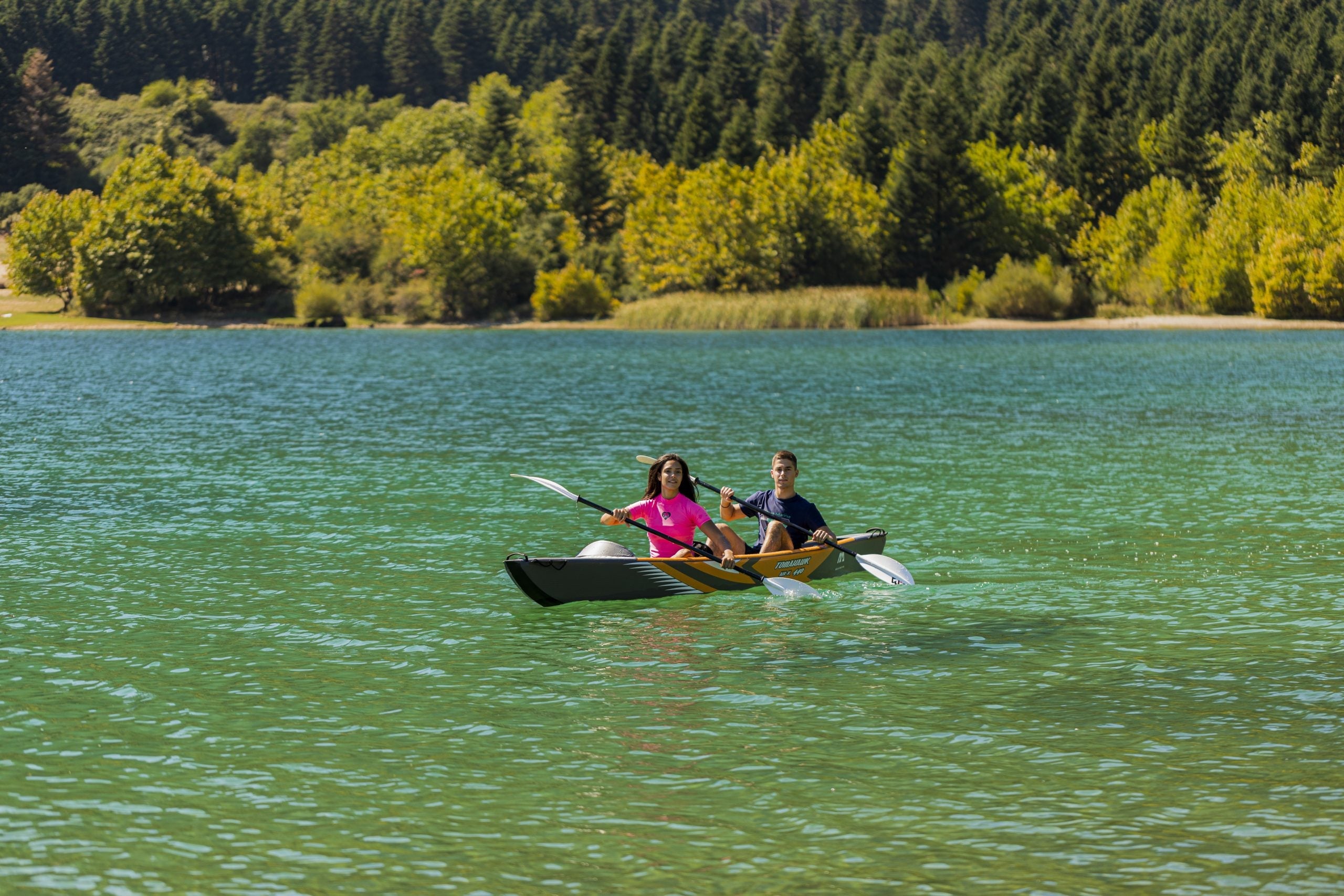 Aqua Marina TOMAHAWK AIR-K 14'5" Kayak/Canoë Gonflable Haute Pression Rapide