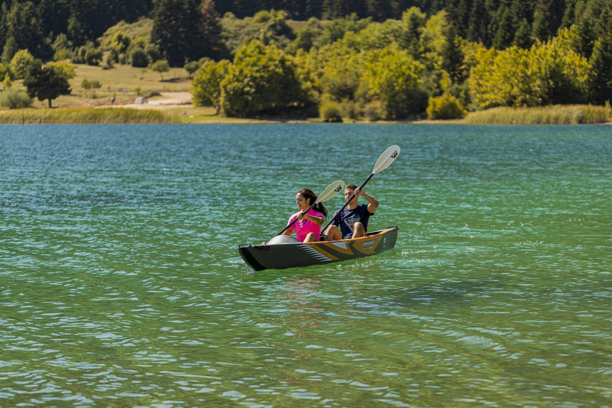 Aqua Marina TOMAHAWK AIR-K 14'5" Kayak/Canoë Gonflable Haute Pression Rapide