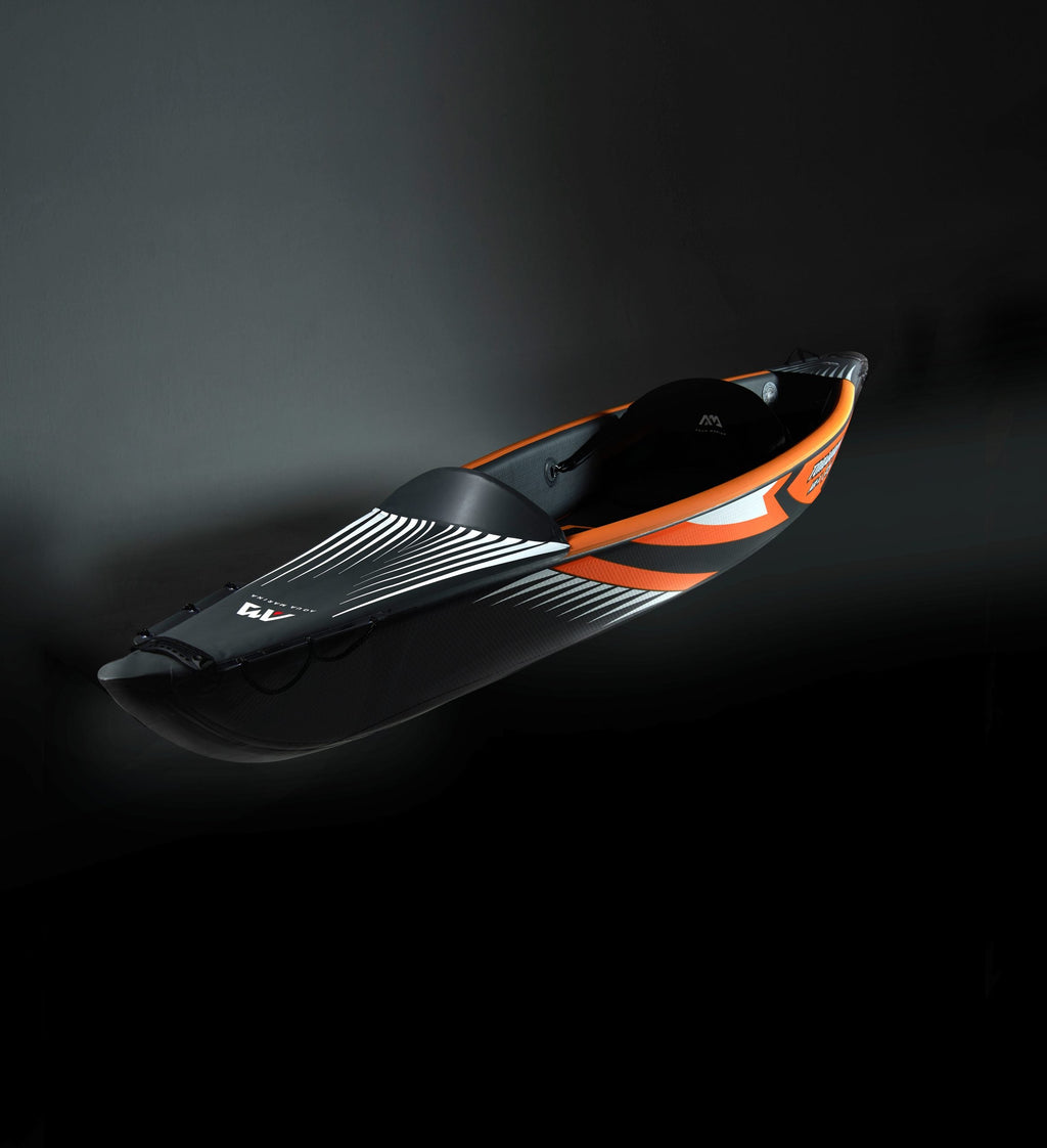 Aqua Marina TOMAHAWK AIR-K 12'4" Kayak / Canoë Gonflable Haute Pression Rapide
