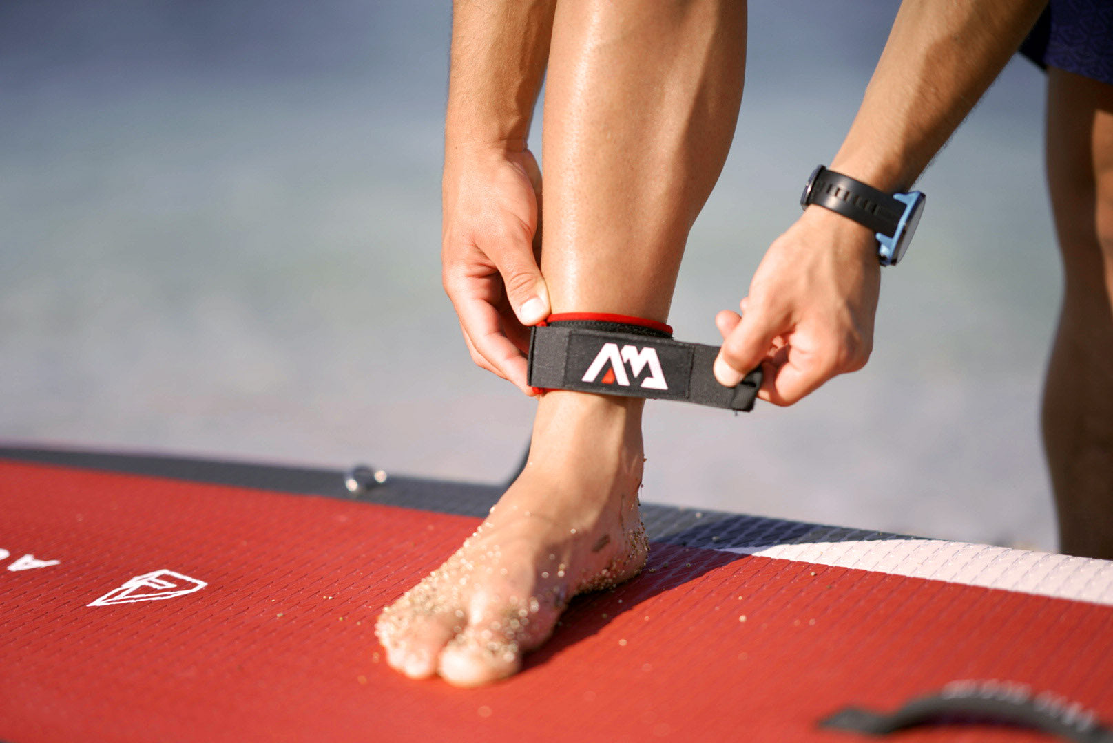 Aqua Marina Paddle Board Flat Water Safety Leash 8'/5mm
