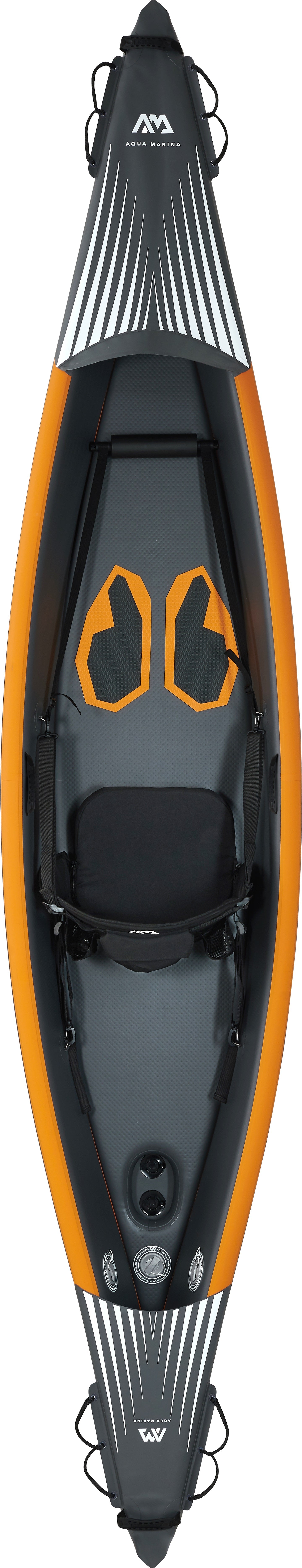 Aqua Marina TOMAHAWK AIR-K 12'4" Kayak / Canoë Gonflable Haute Pression Rapide