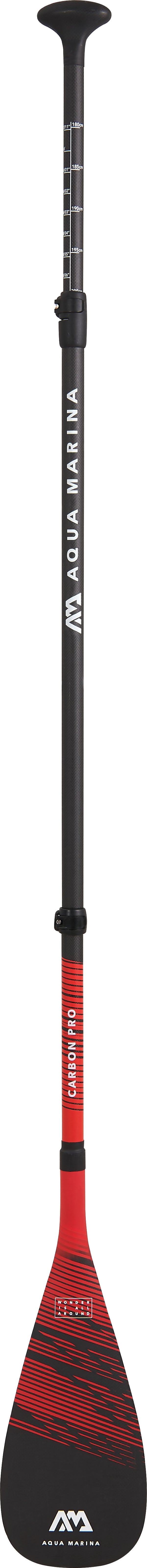 Aqua Marina Carbon Pro Fiberglass SUP Paddle (3-Section)