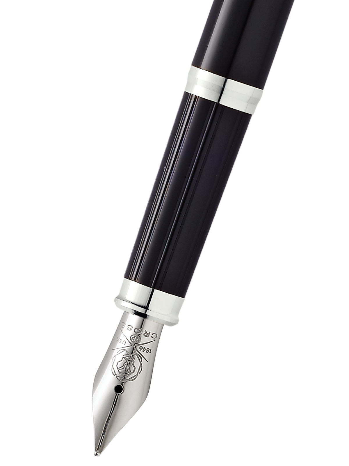 Century® II Black Lacquer Medium Nib Fountain Pen