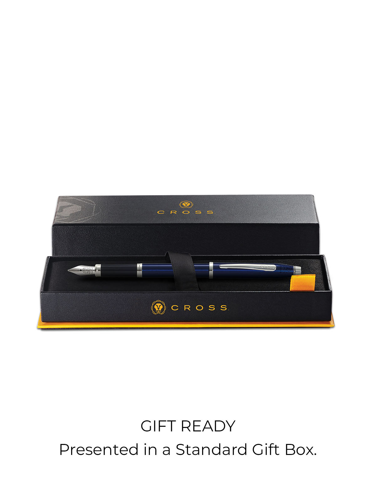 Century® II Translucent Blue Lacquer Medium Nib Fountain Pen