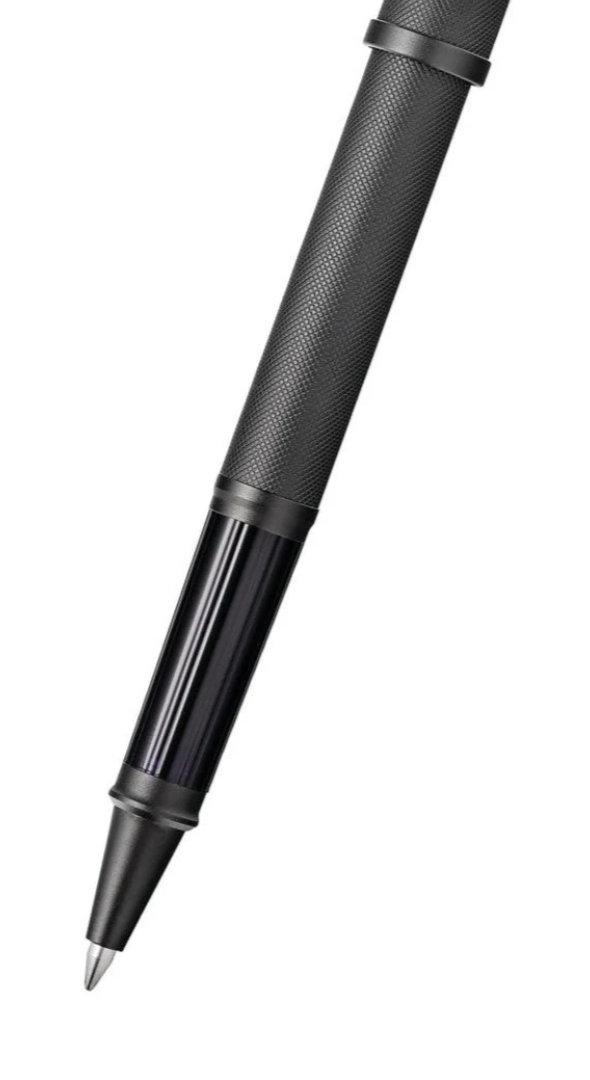 Century® II Black PVD Micro-knurl Rollerball Pen