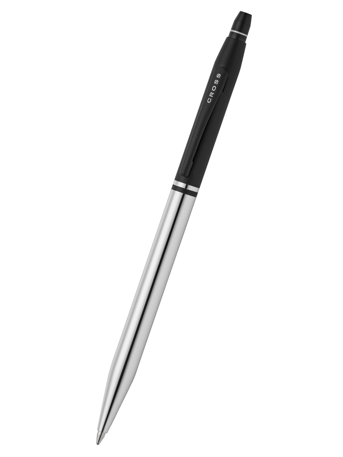 Click™ Tuxedo Chrome Ballpoint Pen