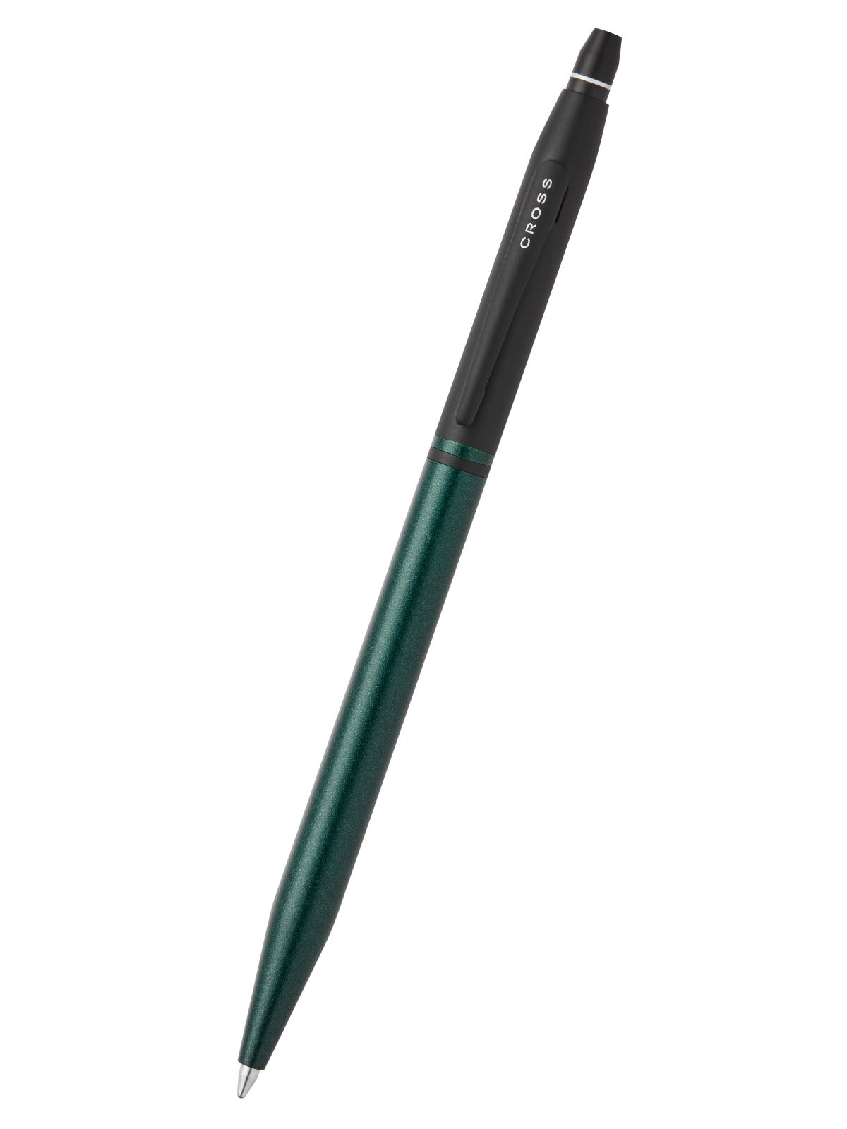 Click™ Tuxedo Satin Metallic Green Ballpoint Pen