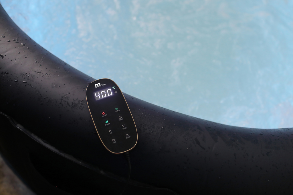 MSPA | AURORA | Urban Series | Inflatable Hot Tub & Spa | Light up the night | Upto 6 Person