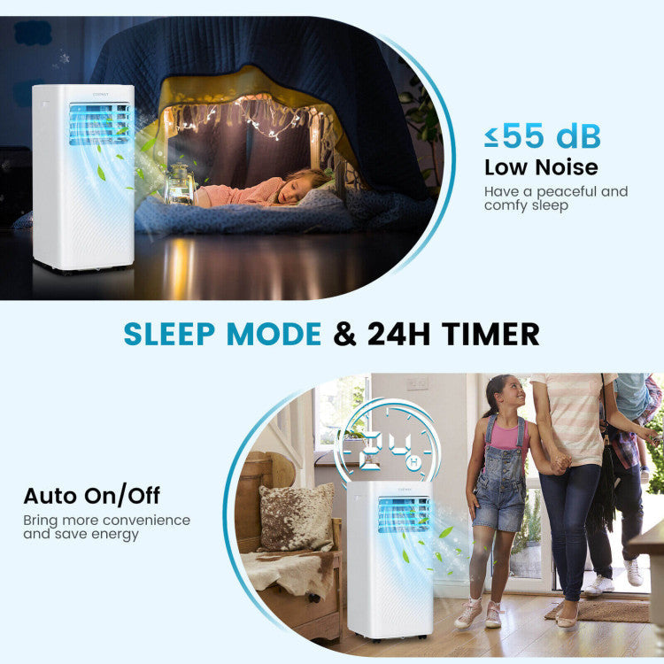 8000 BTU Portable AC w/ Timer