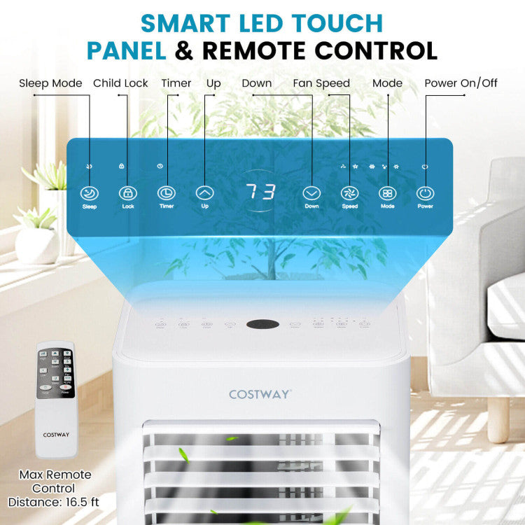 8000 BTU Portable AC w/ Timer