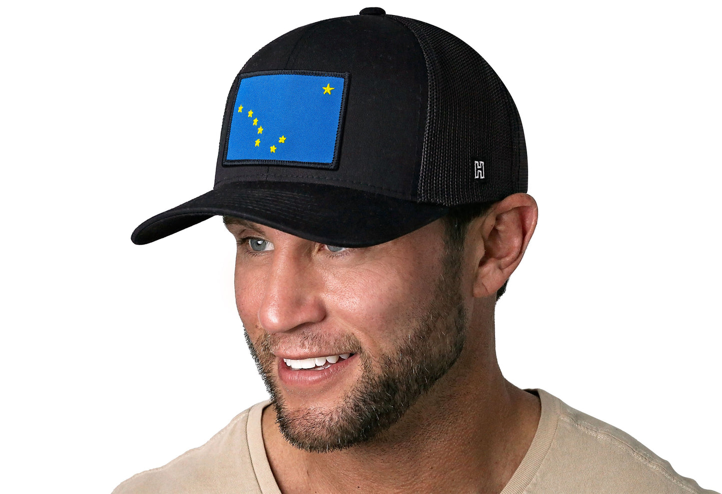 Alaska Flag Trucker Hat | AK Snapback