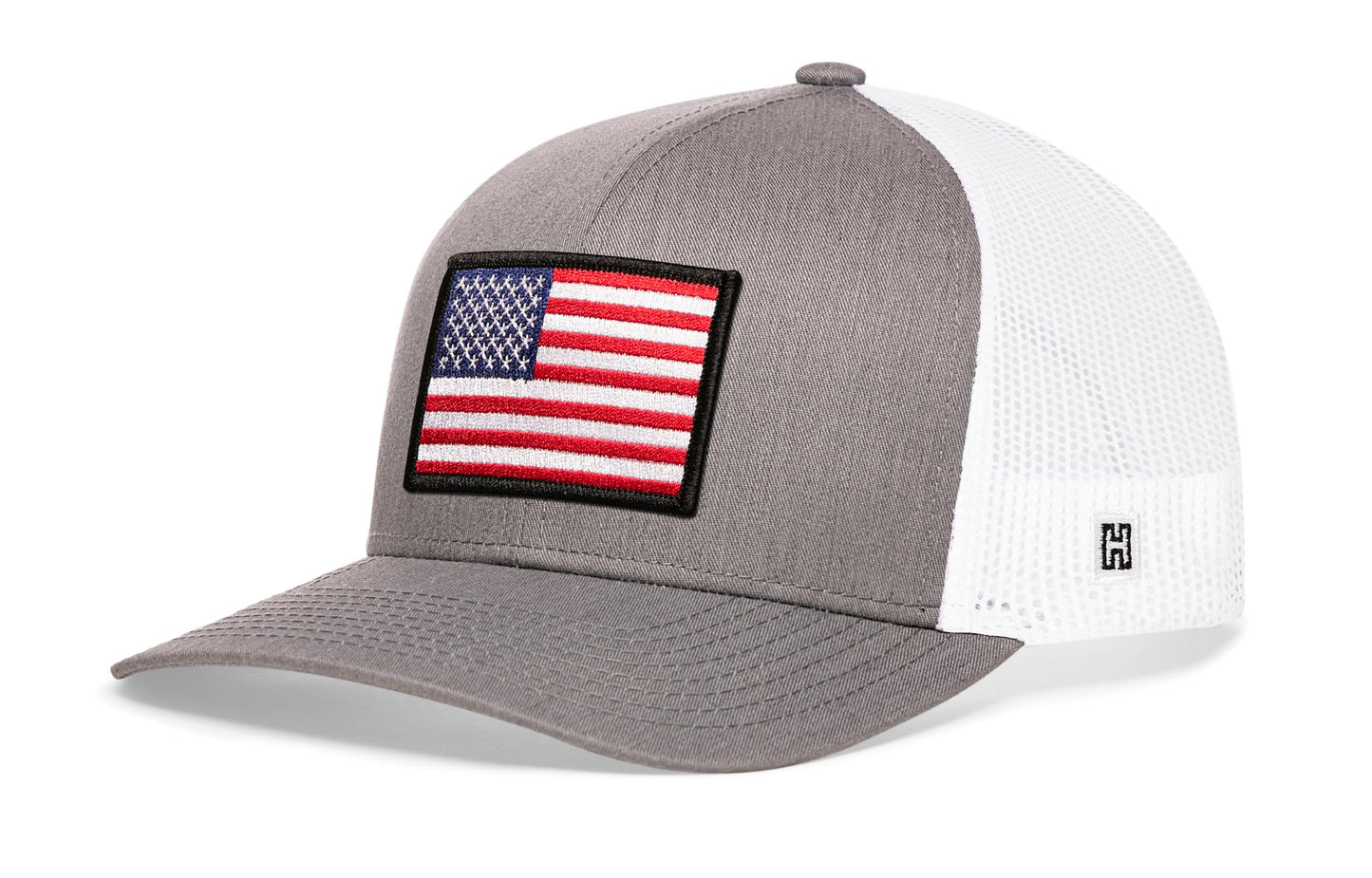 American Flag Trucker Hat  |  USA Snapback