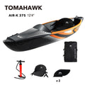 Aqua Marina TOMAHAWK AIR-K 12'4" Kayak / Canoë Gonflable Haute Pression Rapide
