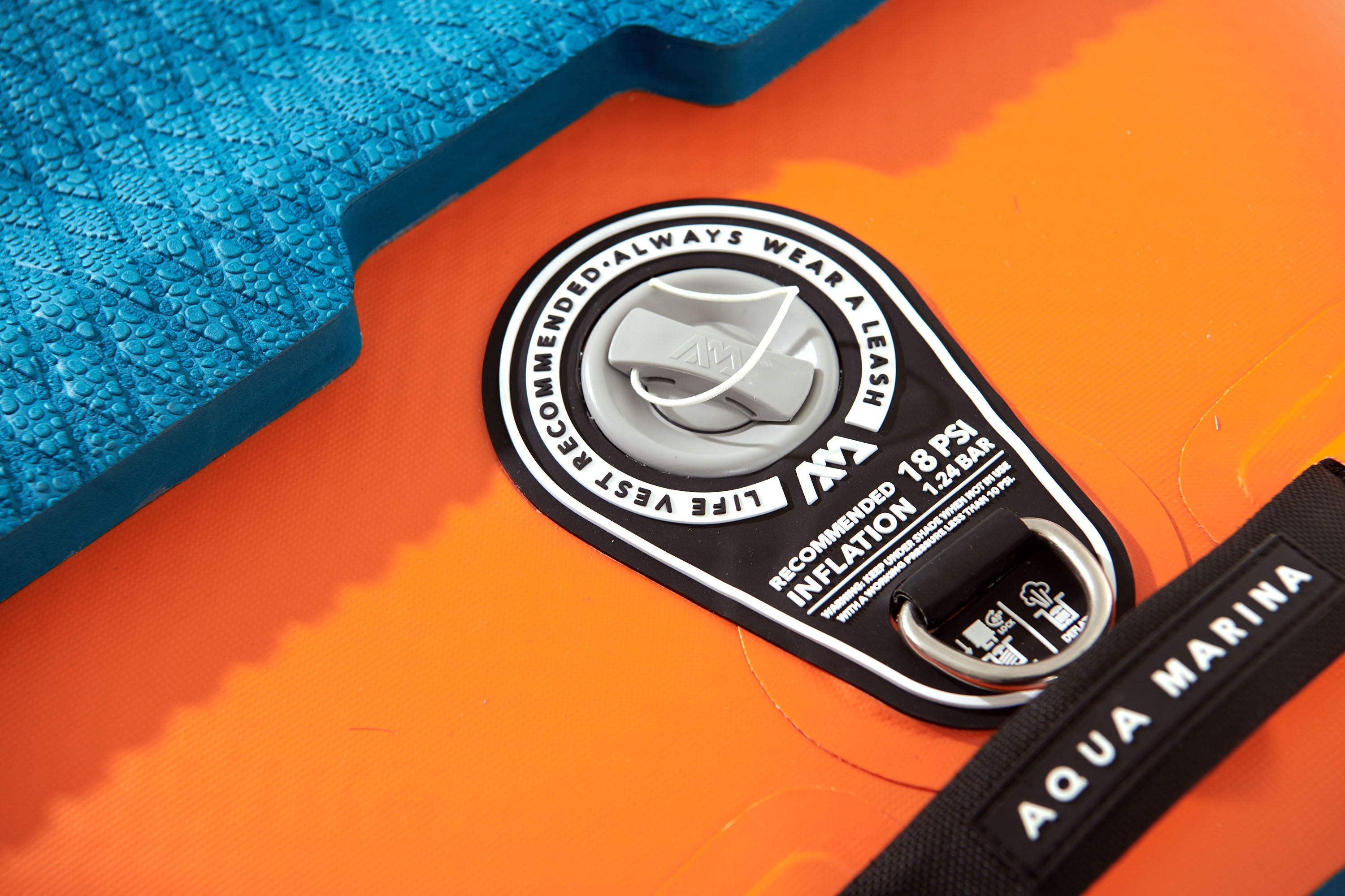 Aqua Marina RAPID 9'6" Inflatable Paddle Board River SUP