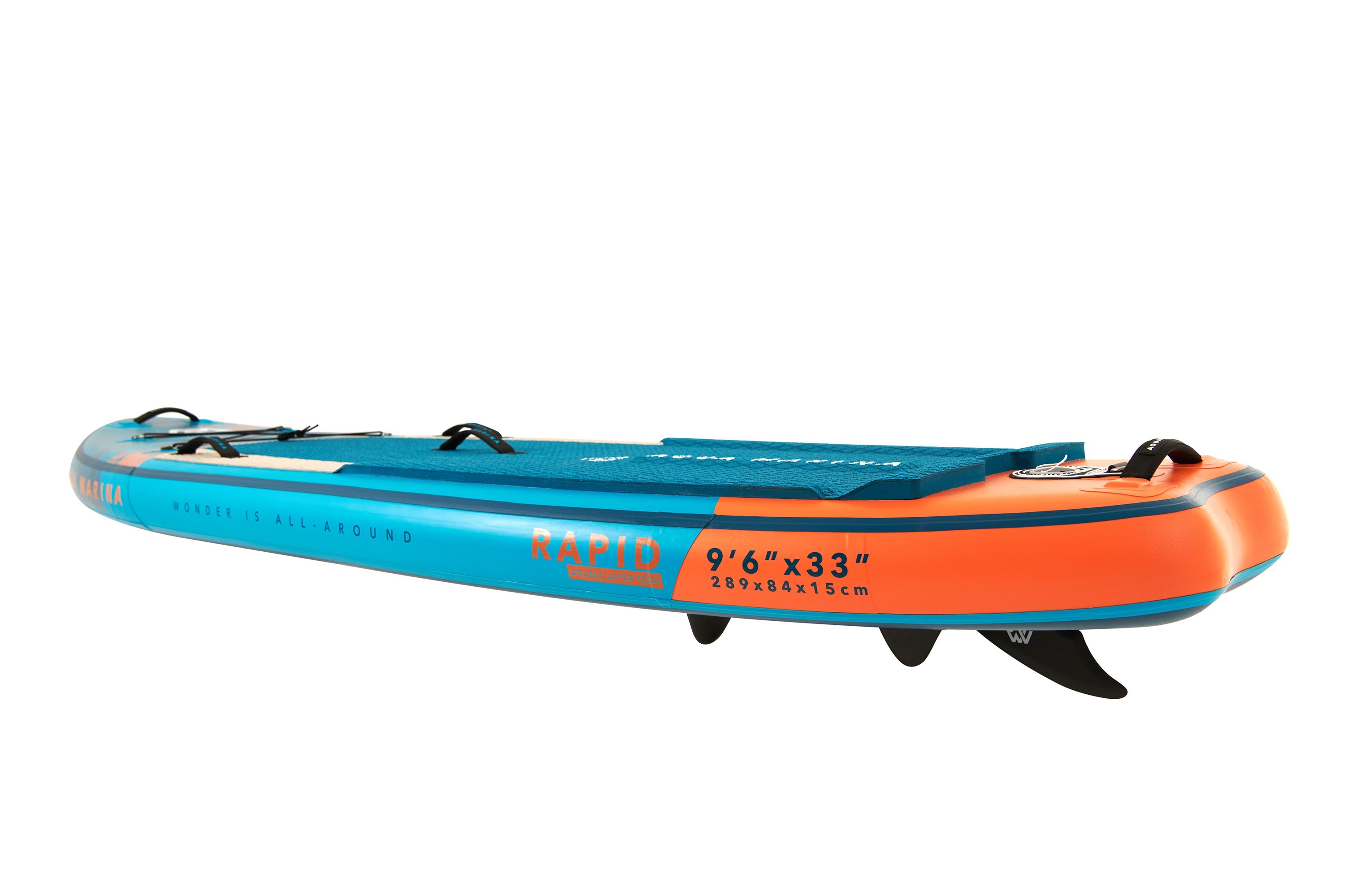 Aqua Marina RAPID 9'6" Inflatable Paddle Board River SUP