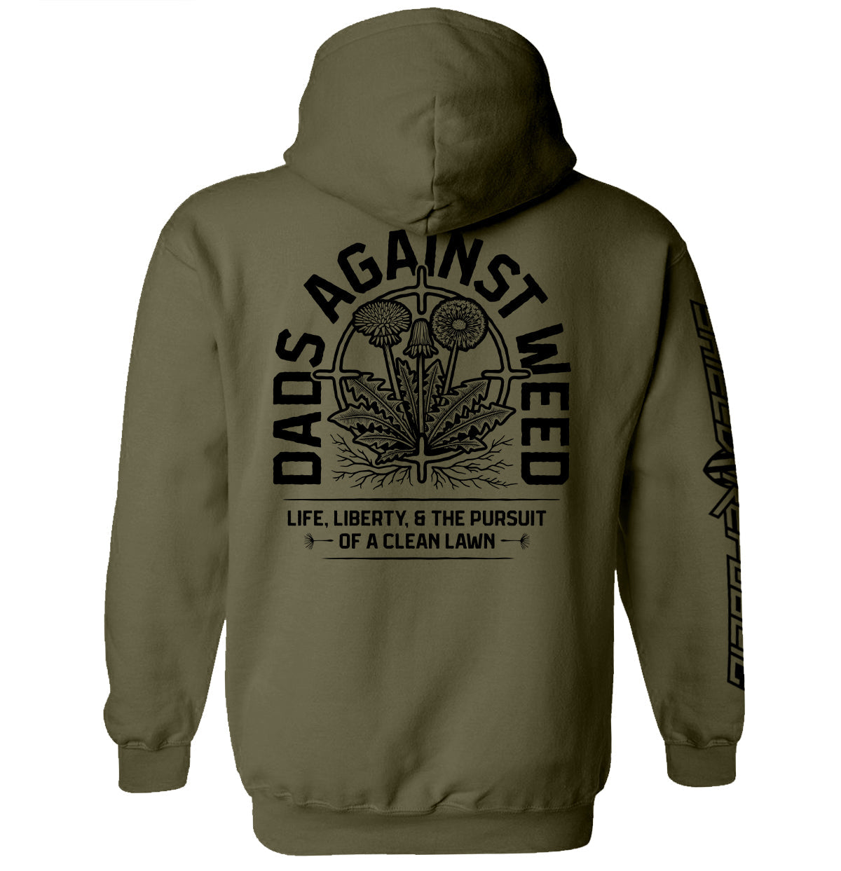 Dads Against Weed Black