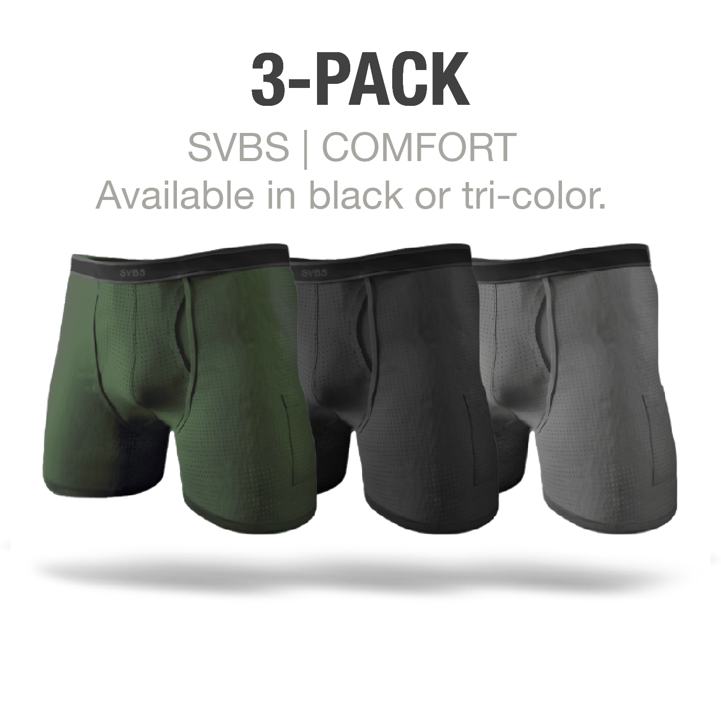 SVBS TRI-POUCH™ BOXERS | COMFORT
