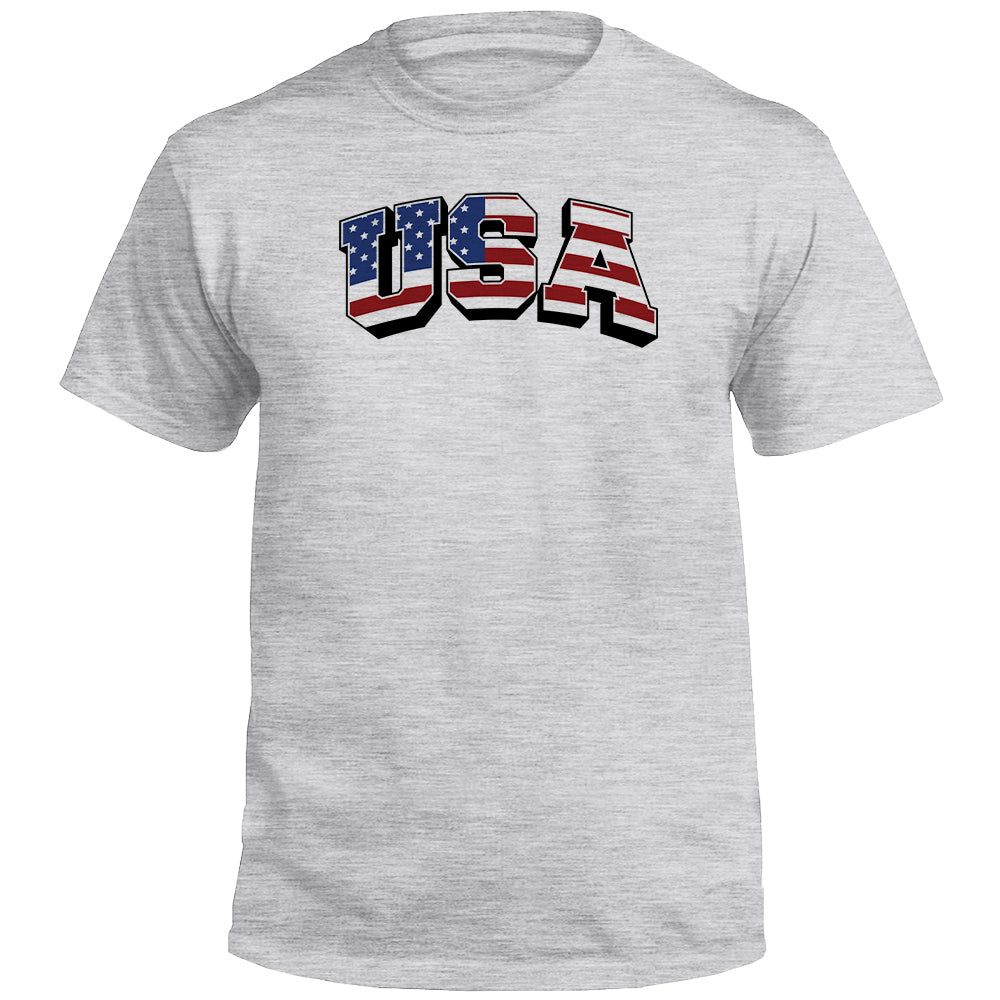 USA旗文字（前面）
